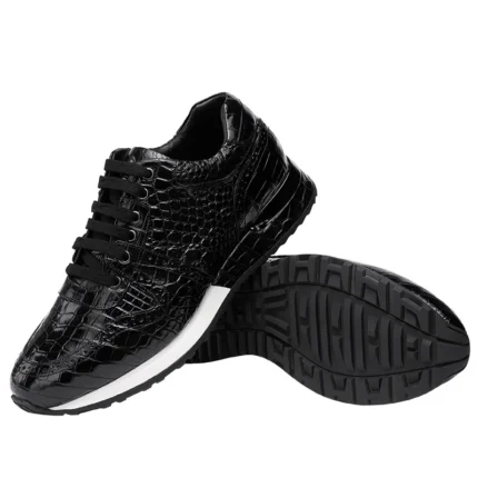 Leather Shoes Fashion Casual Lace Up Sports Low High Top Luxury Winter Dress Genuine Brand Designer Sneakers Sapatillas Hombre