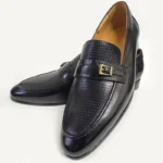 Formal Dress Shoes for Male British Buckle Retro Formal Loafers Classic Wedding Party Slip on Casual Daily EVA Driving Men Shoe - Image 5