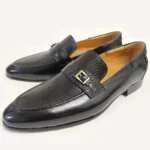 Formal Dress Shoes for Male British Buckle Retro Formal Loafers Classic Wedding Party Slip on Casual Daily EVA Driving Men Shoe - Image 6