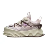 Genuine Leather Handsewn Sneakers Height Increasing Shoes for Women's Breathable Fashion Street Design Sports Casual Dad's Shoes