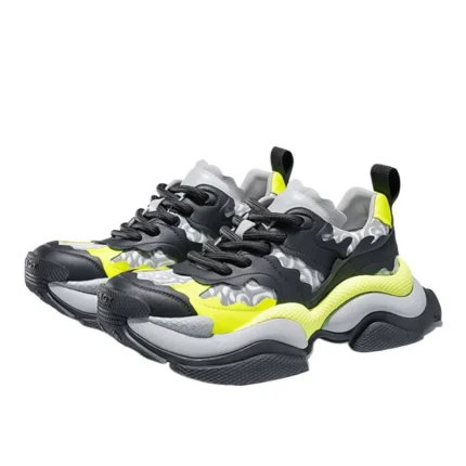 Summer Comfortable Breathable Thick Bottom Shoes for Men Trendy Brand Couple Sneakers Retro Versatile Sports Casual Shoes Women