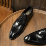 2025 Hanmce Oxford Shoes Fashion Genuine Leather Breathable Oxfords Patent Leather Shoes For Men - Image 5