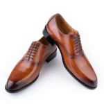 Elegant Men Leather Dress Shoe Sapato Social Masculino Party Office Suit Matches Comfortable Handcrafted Business Man's Footwear - Image 3