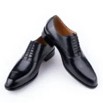 Elegant Men Leather Dress Shoe Sapato Social Masculino Party Office Suit Matches Comfortable Handcrafted Business Man's Footwear - Image 4