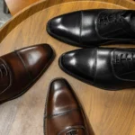 2025 Hanmce Oxford Shoes Fashion Genuine Leather Breathable Oxfords Patent Leather Shoes For Men - Image 2